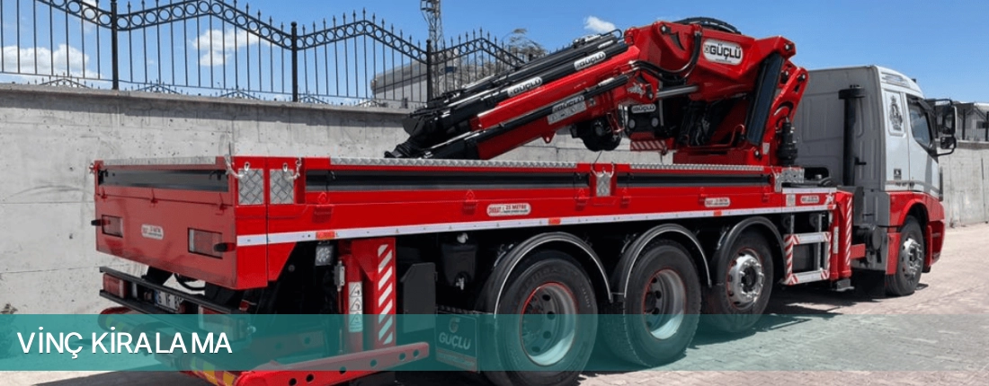 Zeytinler İlçemi Vinç Kiralama